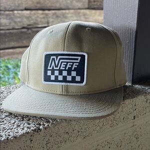 Neff Beige Logo Cap